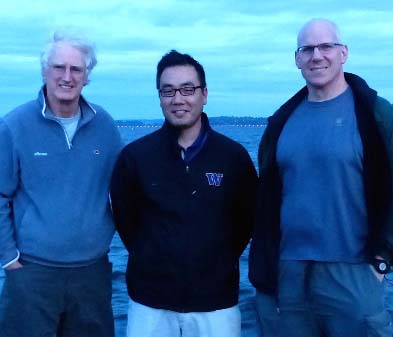 Drs. Ted Wagner, Michael Lee and Carlo Bellabarba