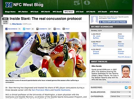 ESPN NFL article