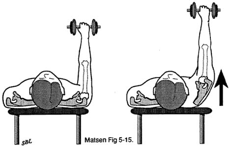 Fig. 4 - Home Exercises for the Unstable Shoulder. Scapular Muscle Exercise. Press Plus